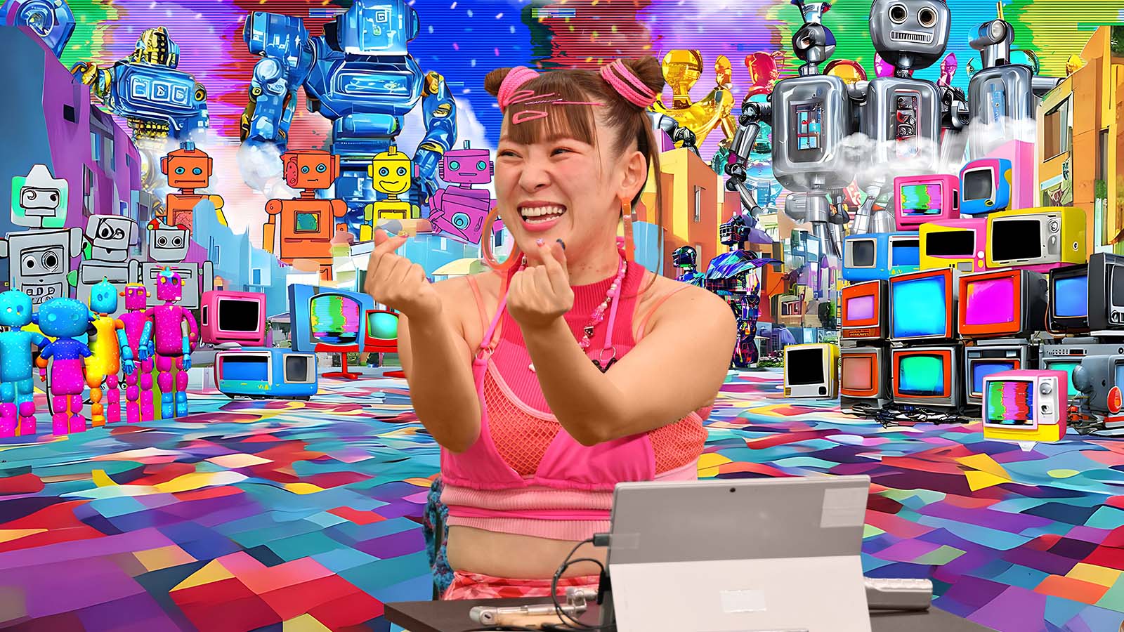 フワちゃん（C）カンテレ・フジテレビ