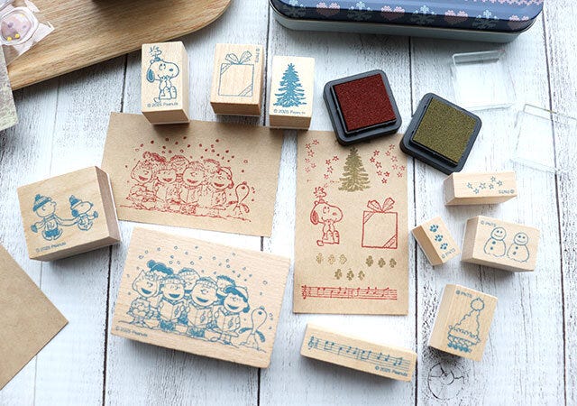 冬らしい絵柄 大人のおしゃれ手帖スヌーピー付録冬らしい絵柄