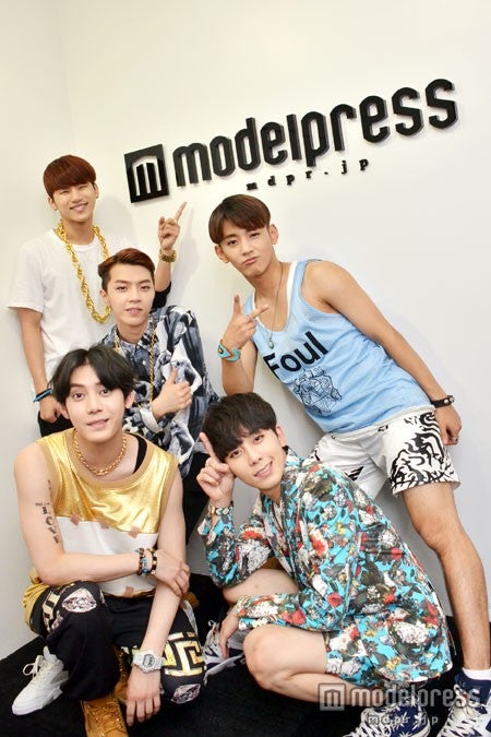 モデルプレスに駆けつけてくれたMYNAME