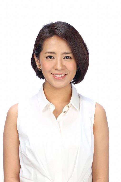 椿原慶子アナウンサー(C)フジテレビ