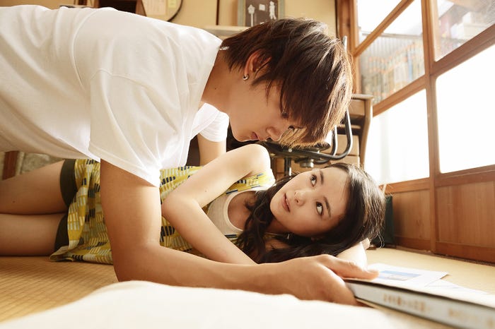佐野勇斗、葵わかな(C)2018映画「青夏」製作委員会
