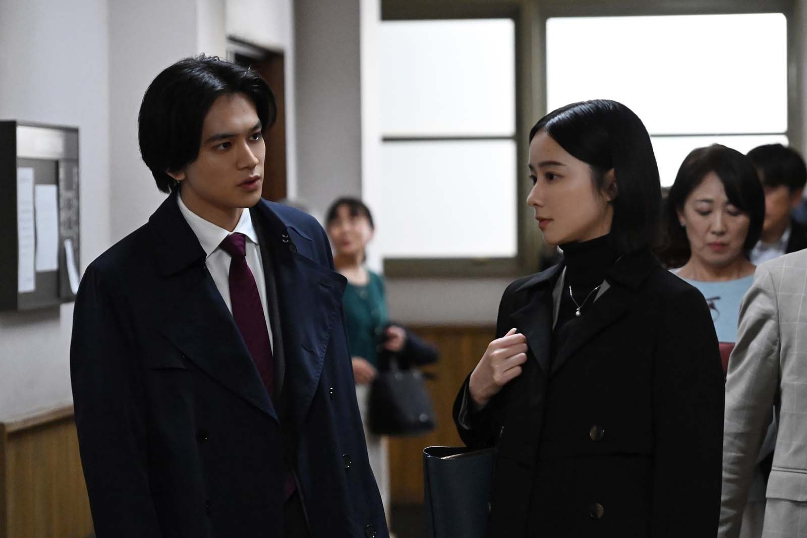 北村匠海、堀田真由「アンチヒーロー」（C）TBS