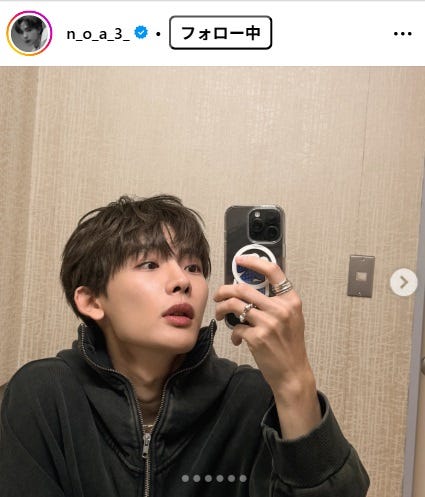 NOA Instagramより