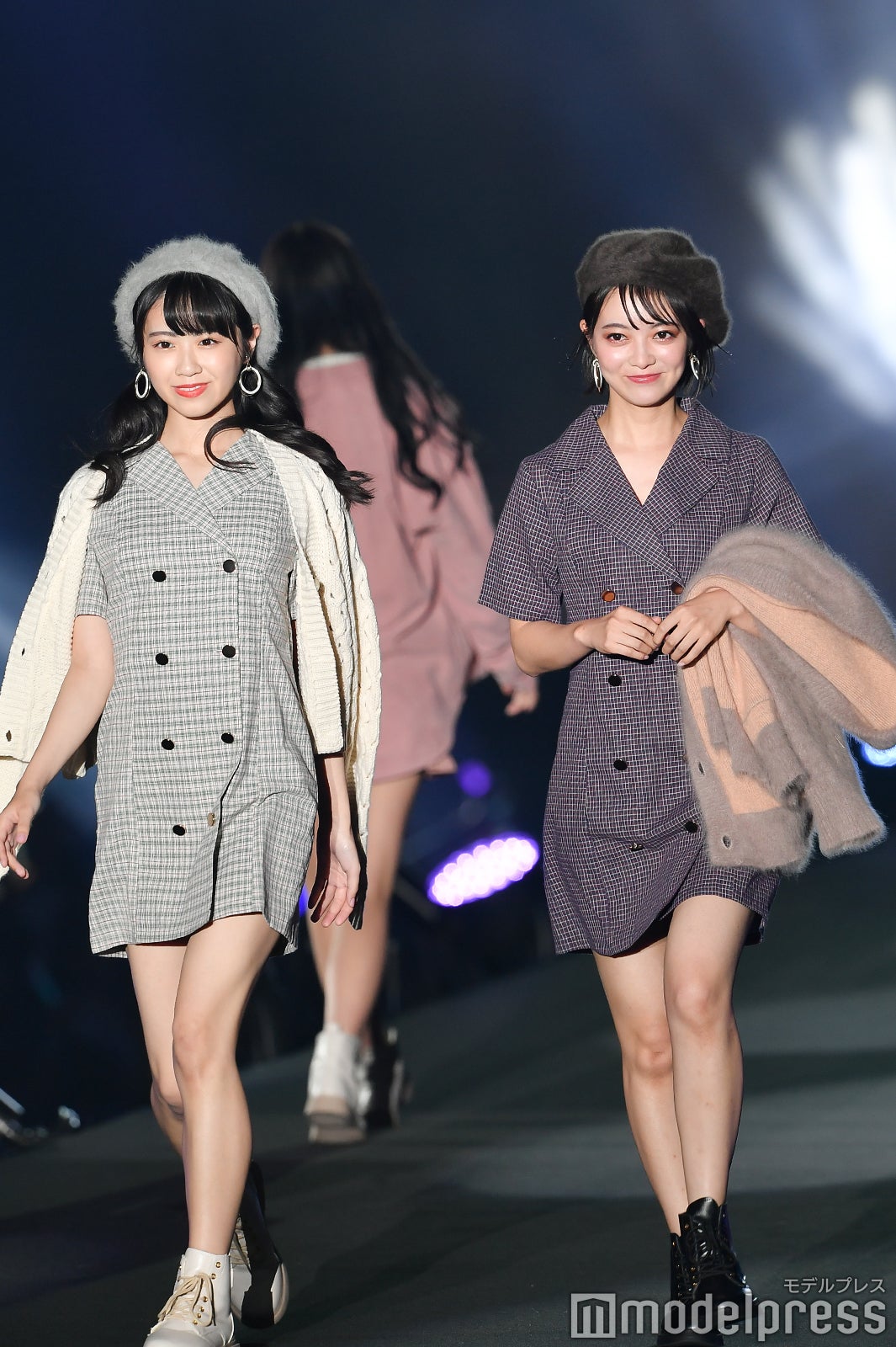 中村舞、田中皓子／「TGC北九州2019」出演時 （C）モデルプレス