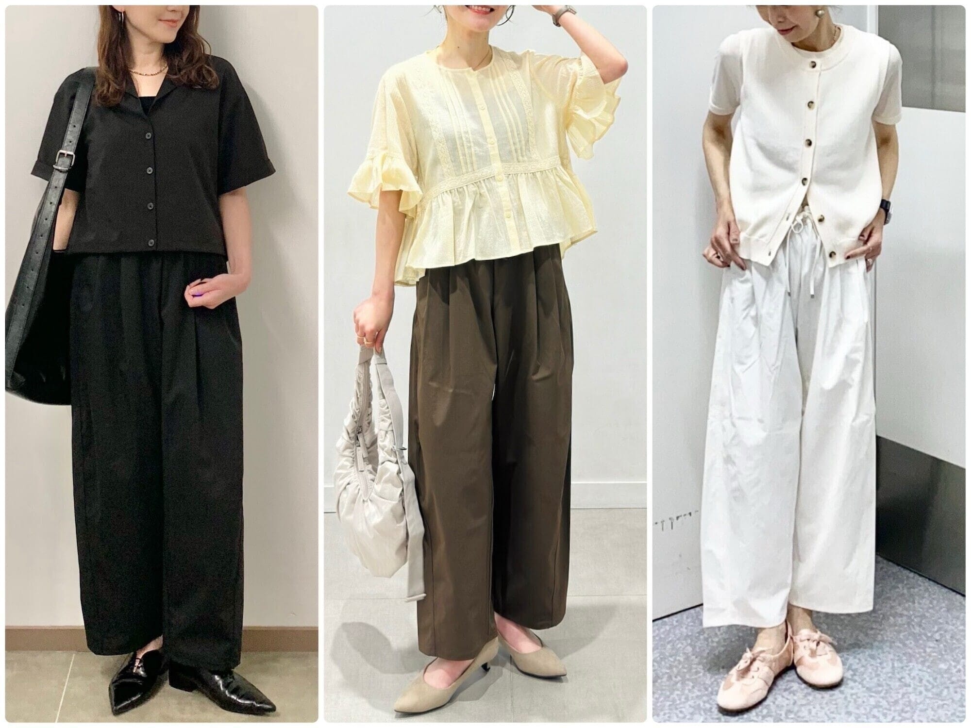 【GU】ALL1990円！ 大人が着てもサマ見えする「お役立ちトップス」でつくる初夏コーデ3選