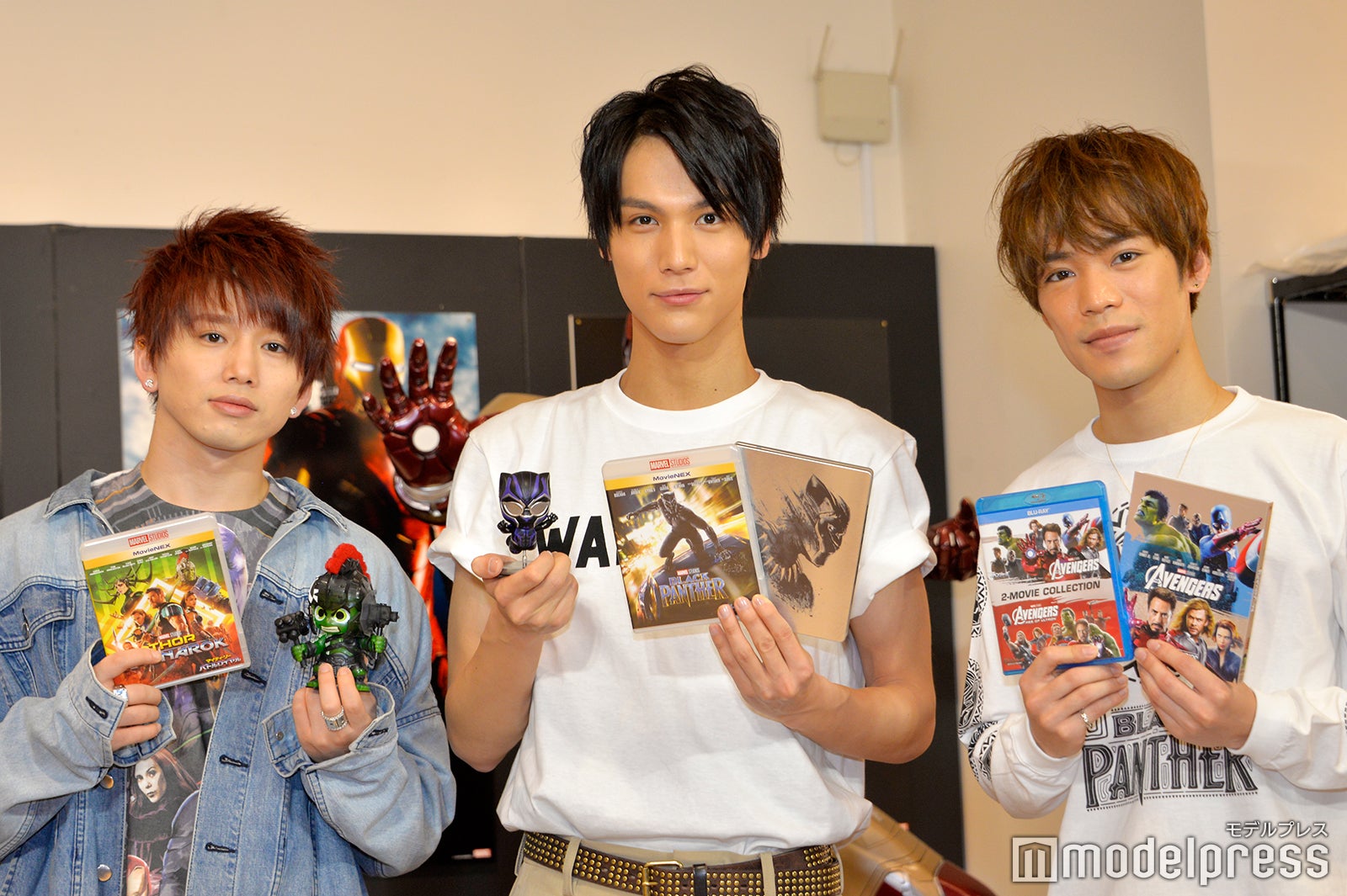 花村想太、中川大志、小野賢章（C）モデルプレス