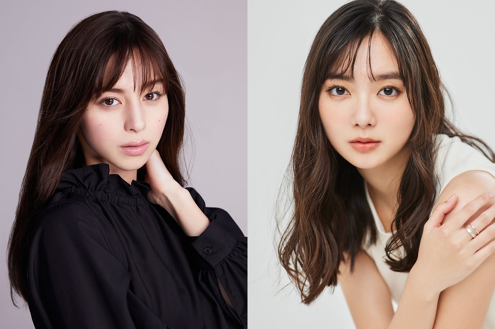 中条あやみ、新川優愛（提供写真）