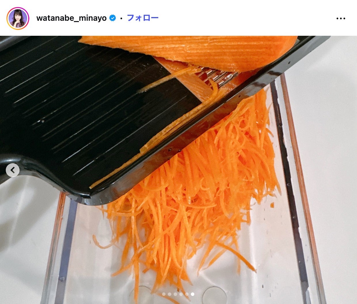渡辺美奈代Instagramより
