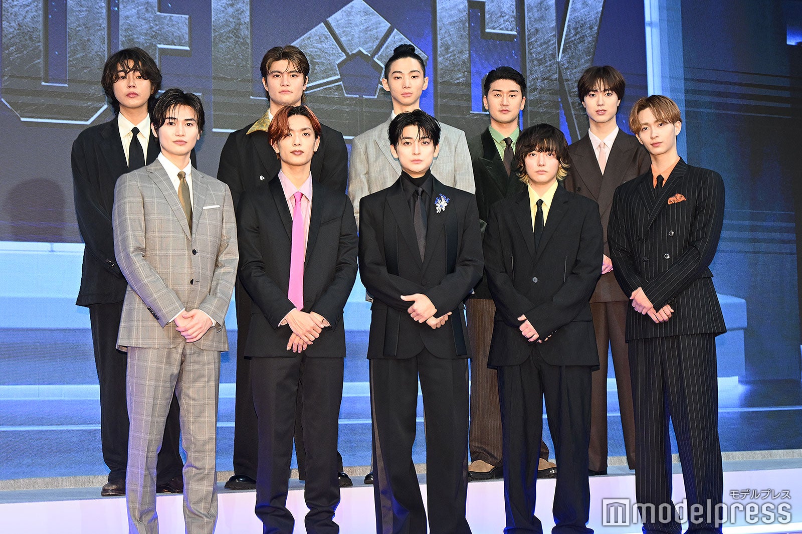 高橋文哉、櫻井海音、なにわ男子・高橋恭平ら、実写映画「ブルーロック」製作報告会にキャスト10人集結 公開日は8月7日に決定