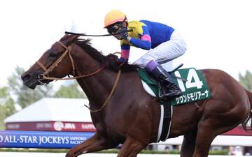 【キーンランドC】武豊が鮮やかエスコート 5番人気サウンドモリアーナが重賞初制覇