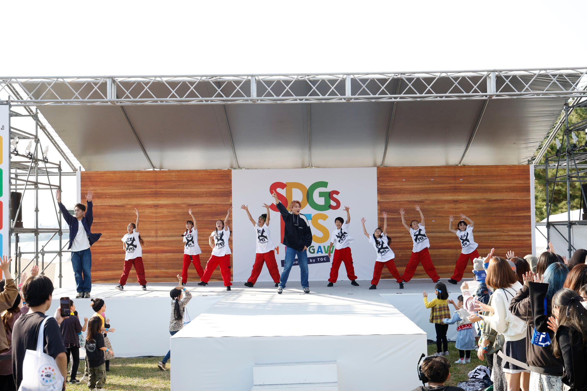 「EXILE TETSUYA with EXPG」の様子（C）SDGs FES in EDOGAWA 2023