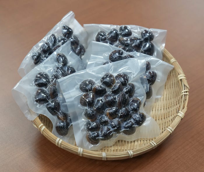 松江市宍道湖産のしじみ(C)NHK