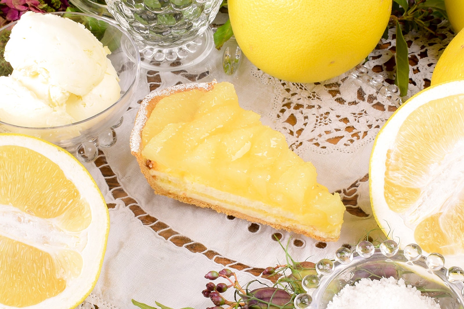 グレープフルーツのタルト ～ソルティドッグ風味～