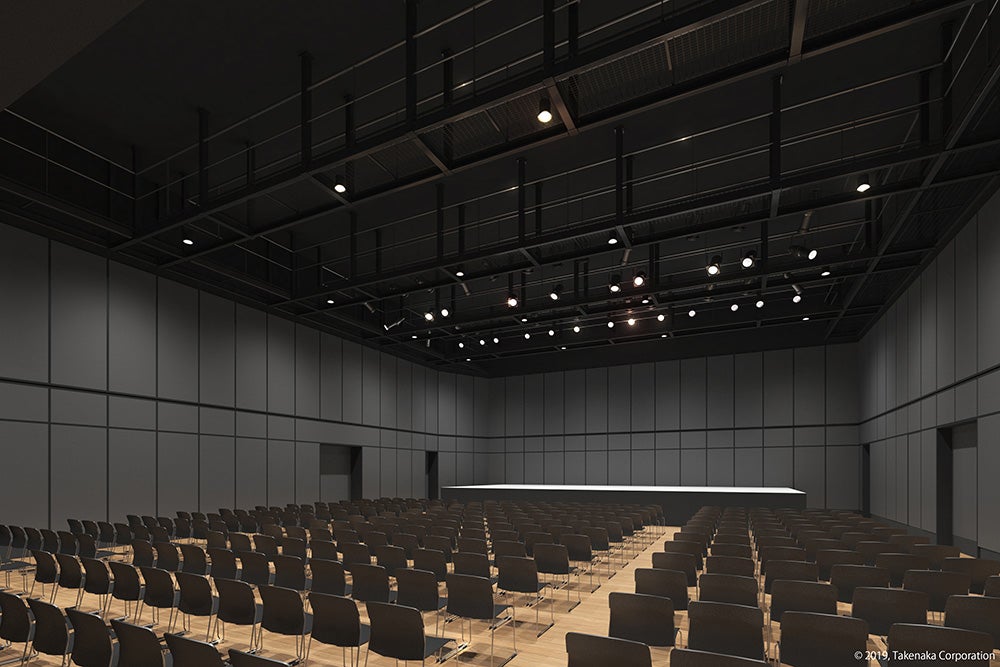 ホールイメージ（C）竹中工務店