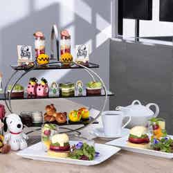 モーニングハイティー「SNOOPY AUTUMN ART SCHOOL」5,600円/提供画像