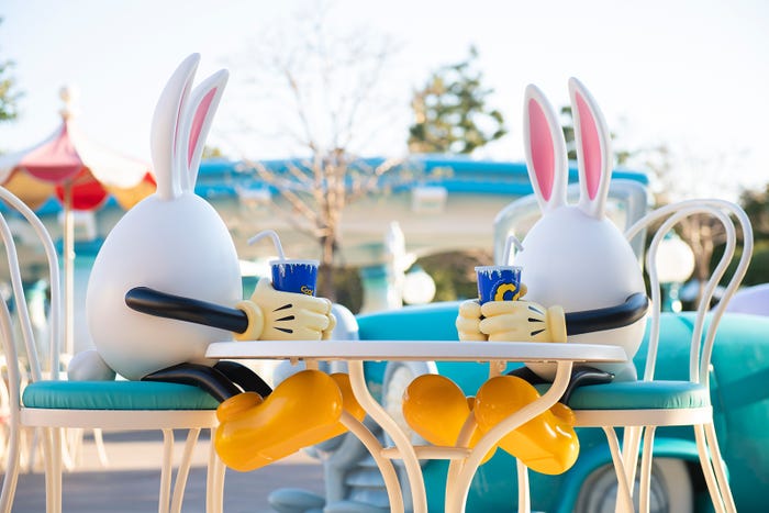 「ディズニー・イースター」のデコレーション(平成31年4月4日~令和元年6月2日) (C)Disney