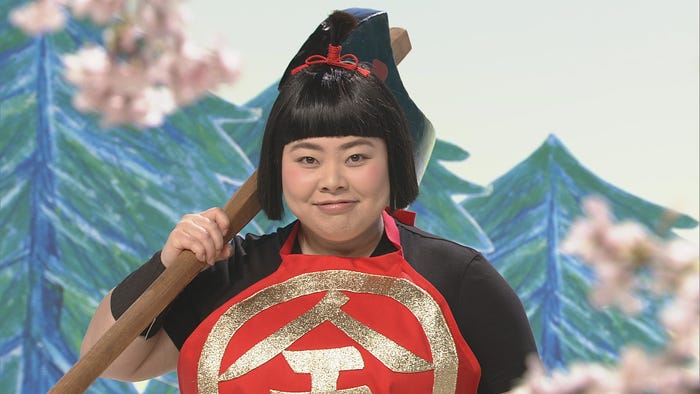 渡辺直美×きんたろう(C)NHK