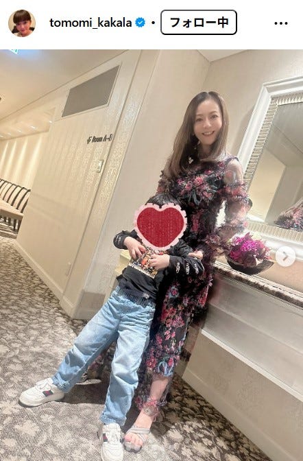 華原朋美Instagramより