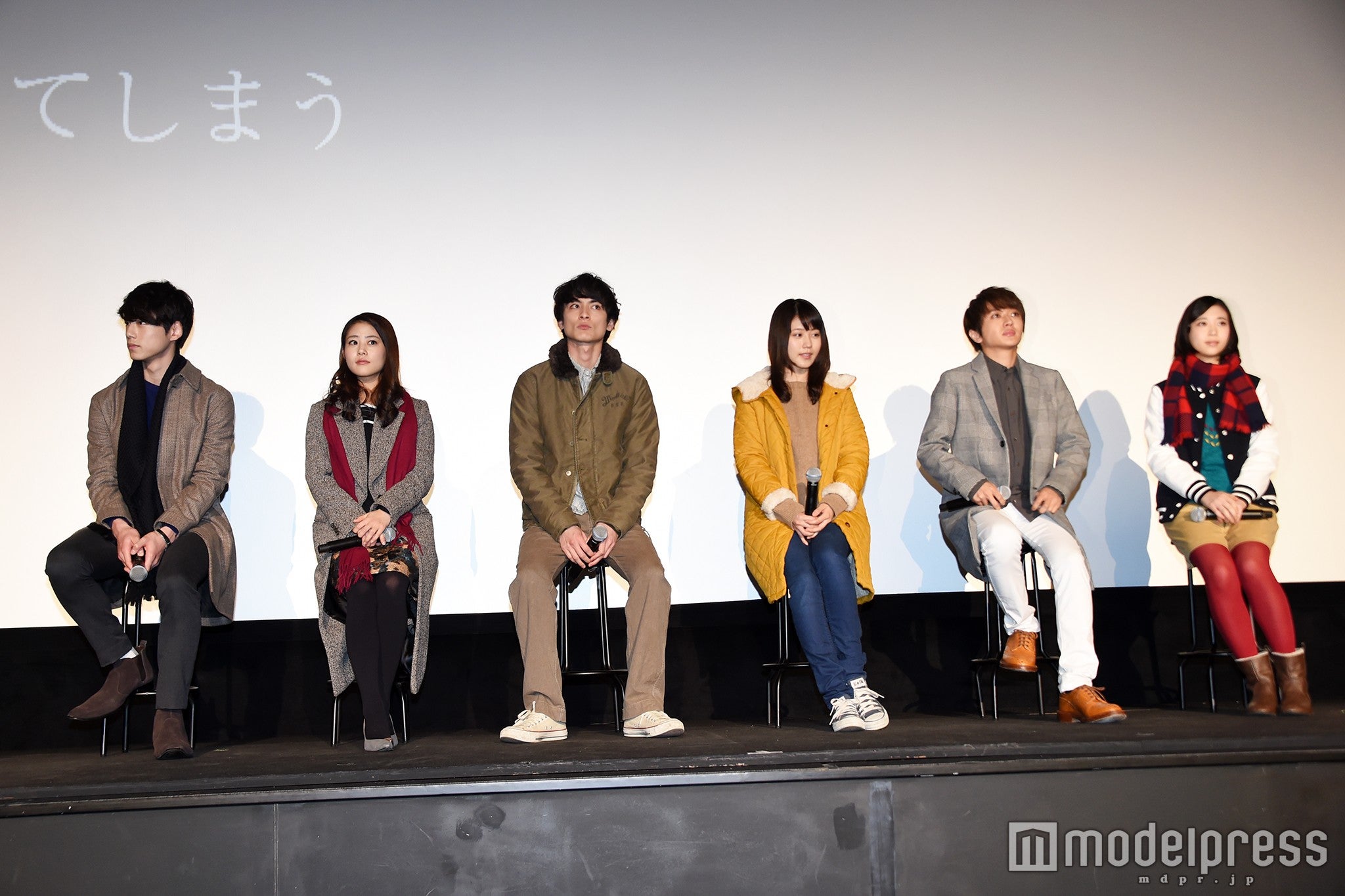 （左から）坂口健太郎、高畑充希、高良健吾、有村架純、西島隆弘、森川葵（C）モデルプレス