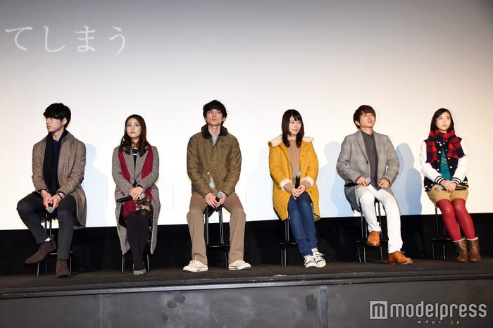 (左から)坂口健太郎、高畑充希、高良健吾、有村架純、西島隆弘、森川葵(C)モデルプレス