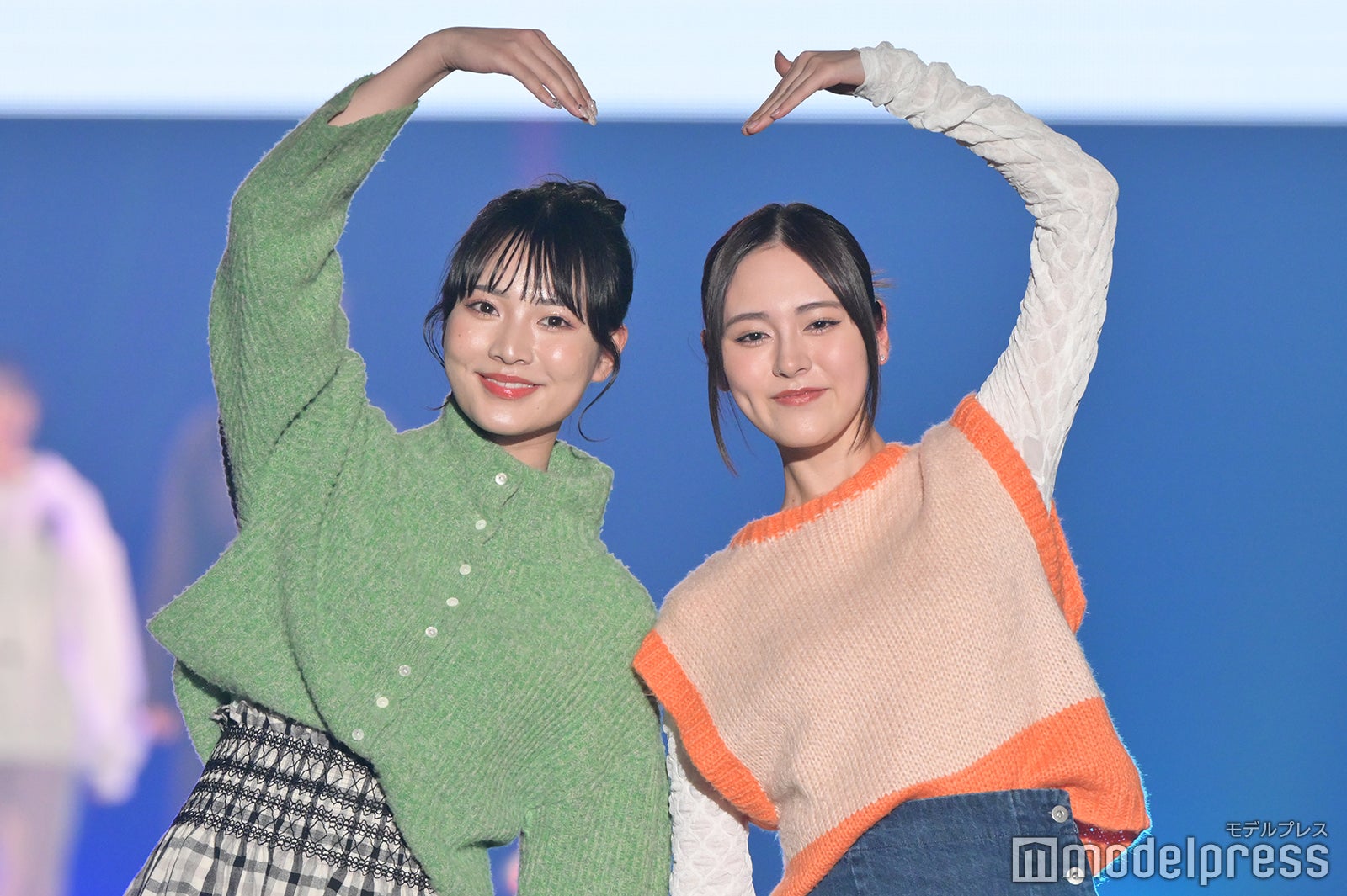 平川そよ花さん、伊藤日菜子さん「TGC CAMPUS STAGE」より（C）モデルプレス