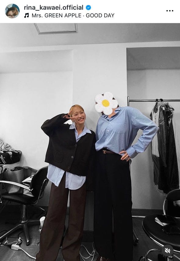 川栄李奈Instagramより