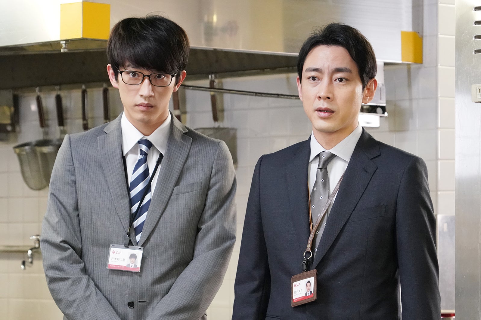 杉野遥亮、小泉孝太郎／「ハケンの品格」第3話より（C）日本テレビ