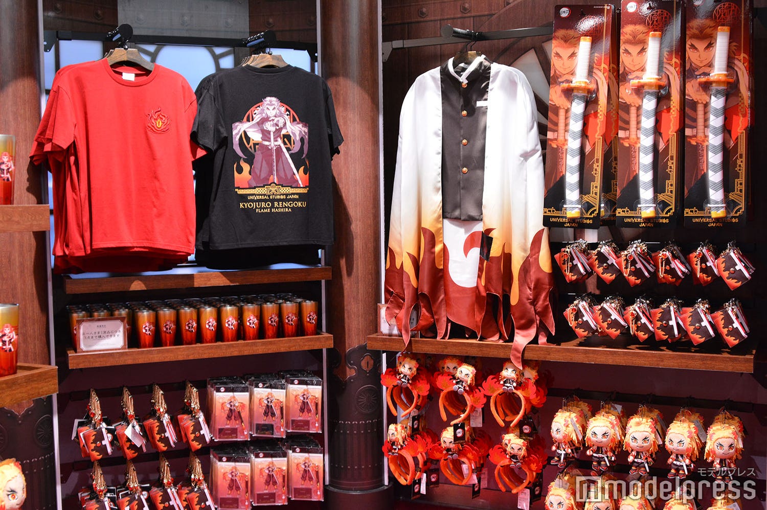 USJ「鬼滅の刃」新作グッズは煉獄杏寿郎祭り!炭治郎と禰豆子の新チュリトス、“柱”メニューも再登場