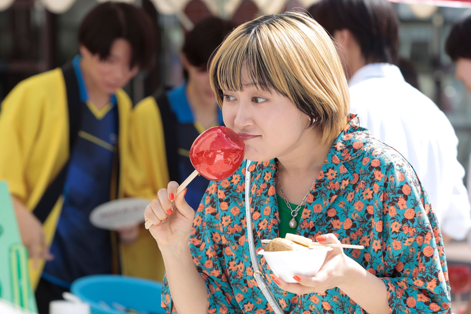 サーヤ「最高の教師 1年後、私は生徒に■された」第5話より（C）日本テレビ