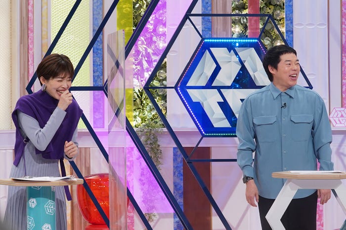 林マオytvアナウンサー、今田耕司(C)読売テレビ