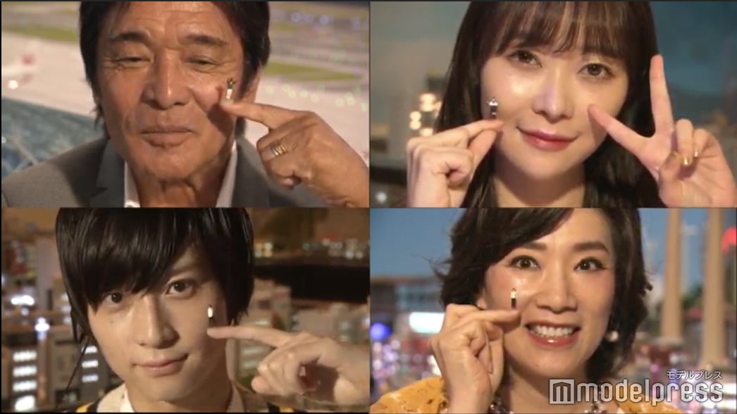 （上段左から）松崎しげる、指原莉乃（下段左から）荒牧慶彦、真琴つばさ（C）モデルプレス