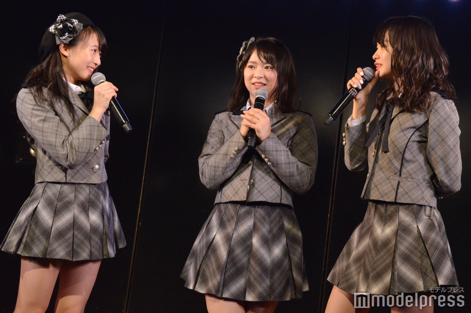 坂口渚沙、倉野尾成美、横山結衣／AKB48チーム8「その雫は、未来へと繋がる虹になる。」公演 （C）モデルプレス