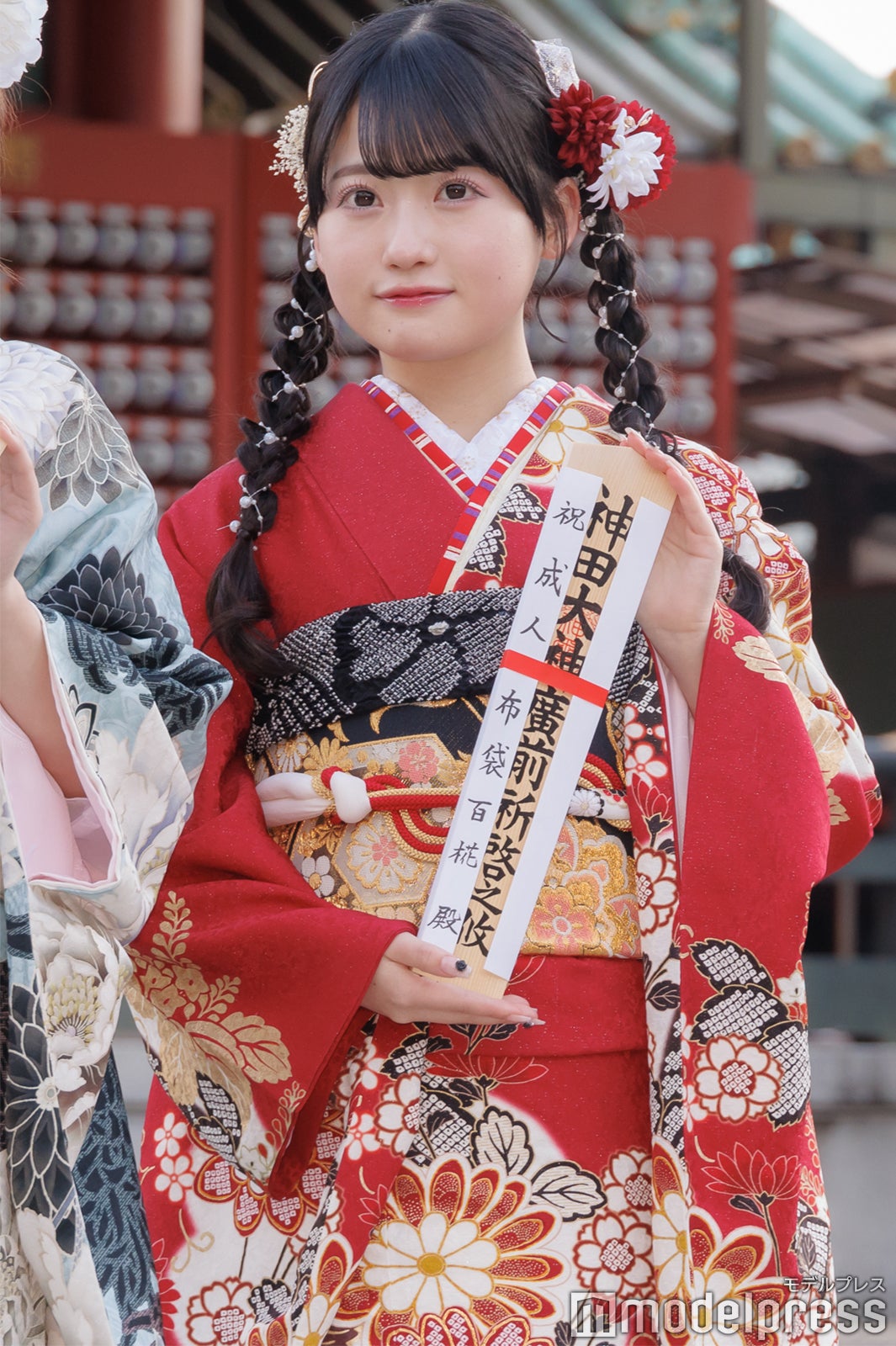 布袋百椛（C）モデルプレス