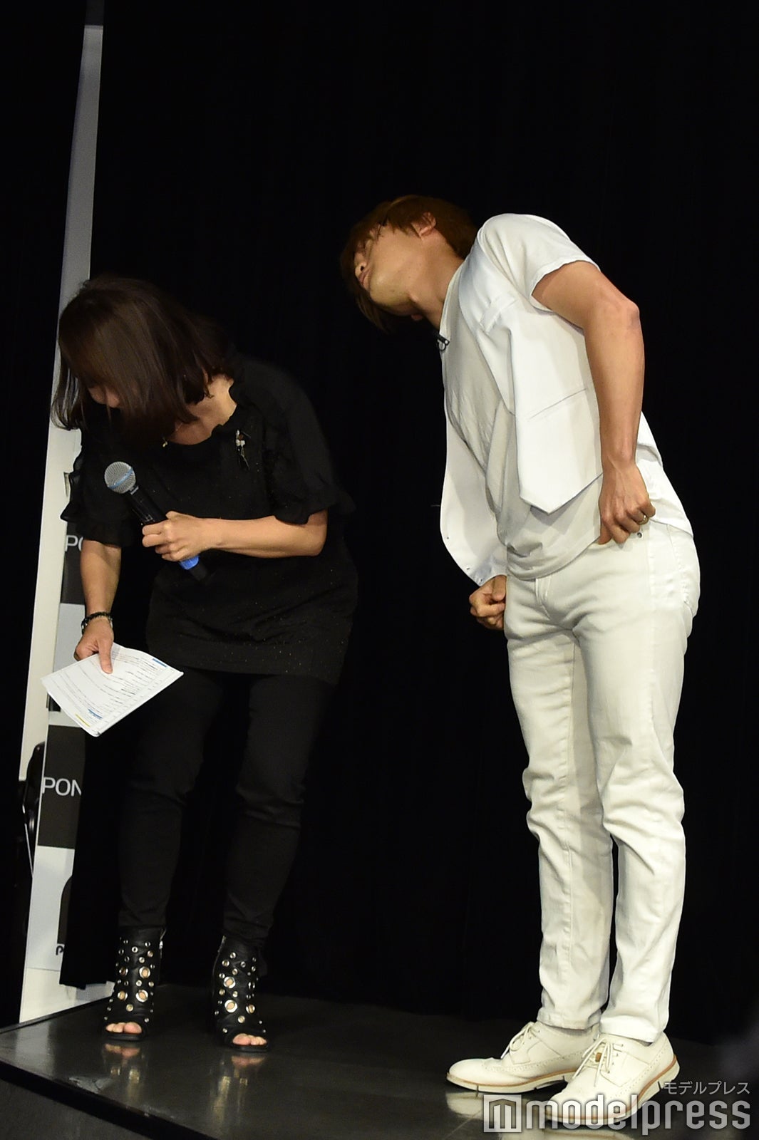 MC近距離で“まーきのっ”（C）モデルプレス