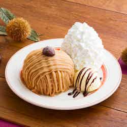 モンブランパンケーキ税込2,365円(提供写真)