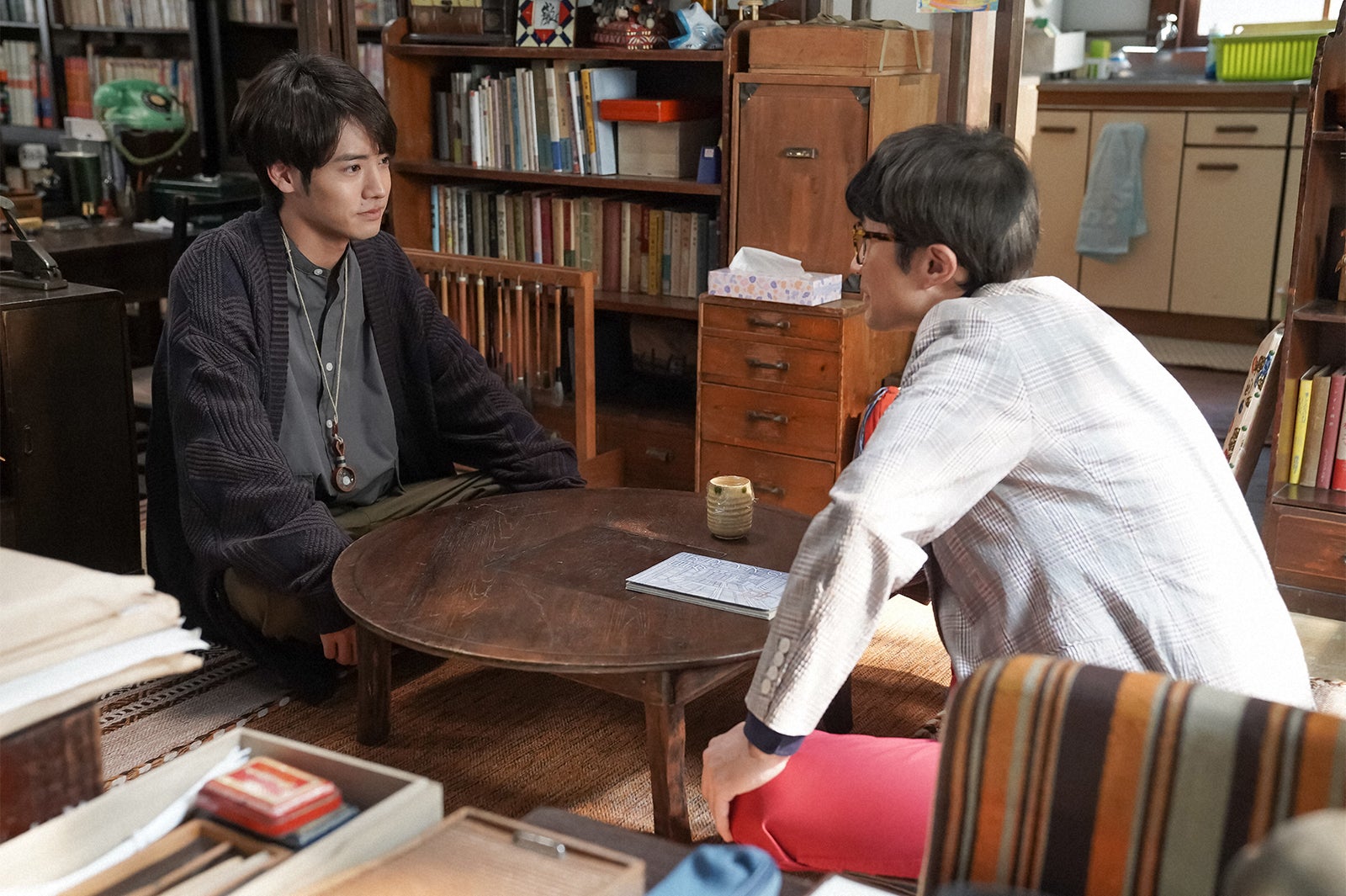 赤楚衛二、川島潤哉／「舞いあがれ！」第98話（C）NHK