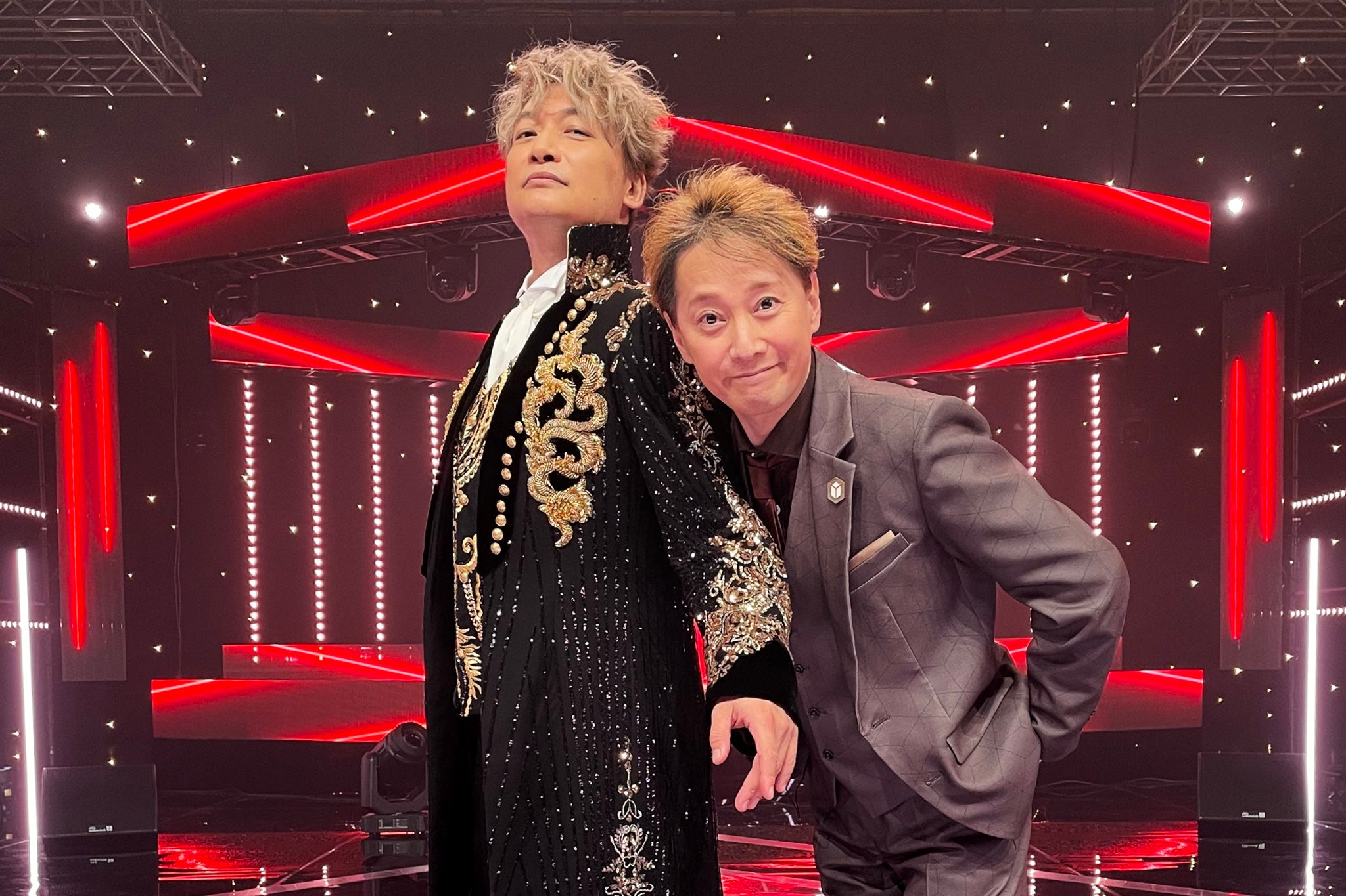 中居正広、香取慎吾との密着2ショット公開「涙出る」「待ってました」とファン歓喜