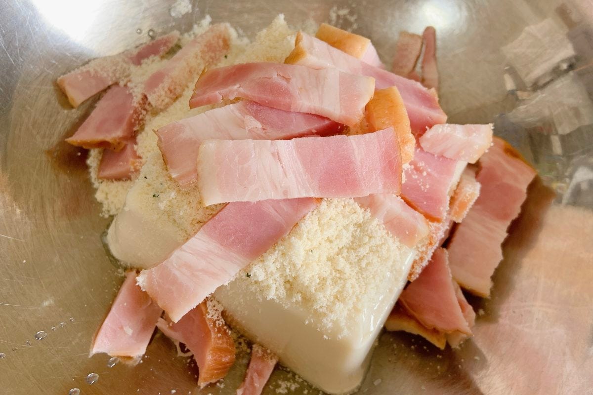 カップスープ豆腐グラタン