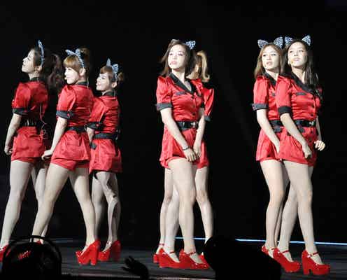 K-POPガールズグループT-ARA、セクシー”ねこダンス”で3万人魅了