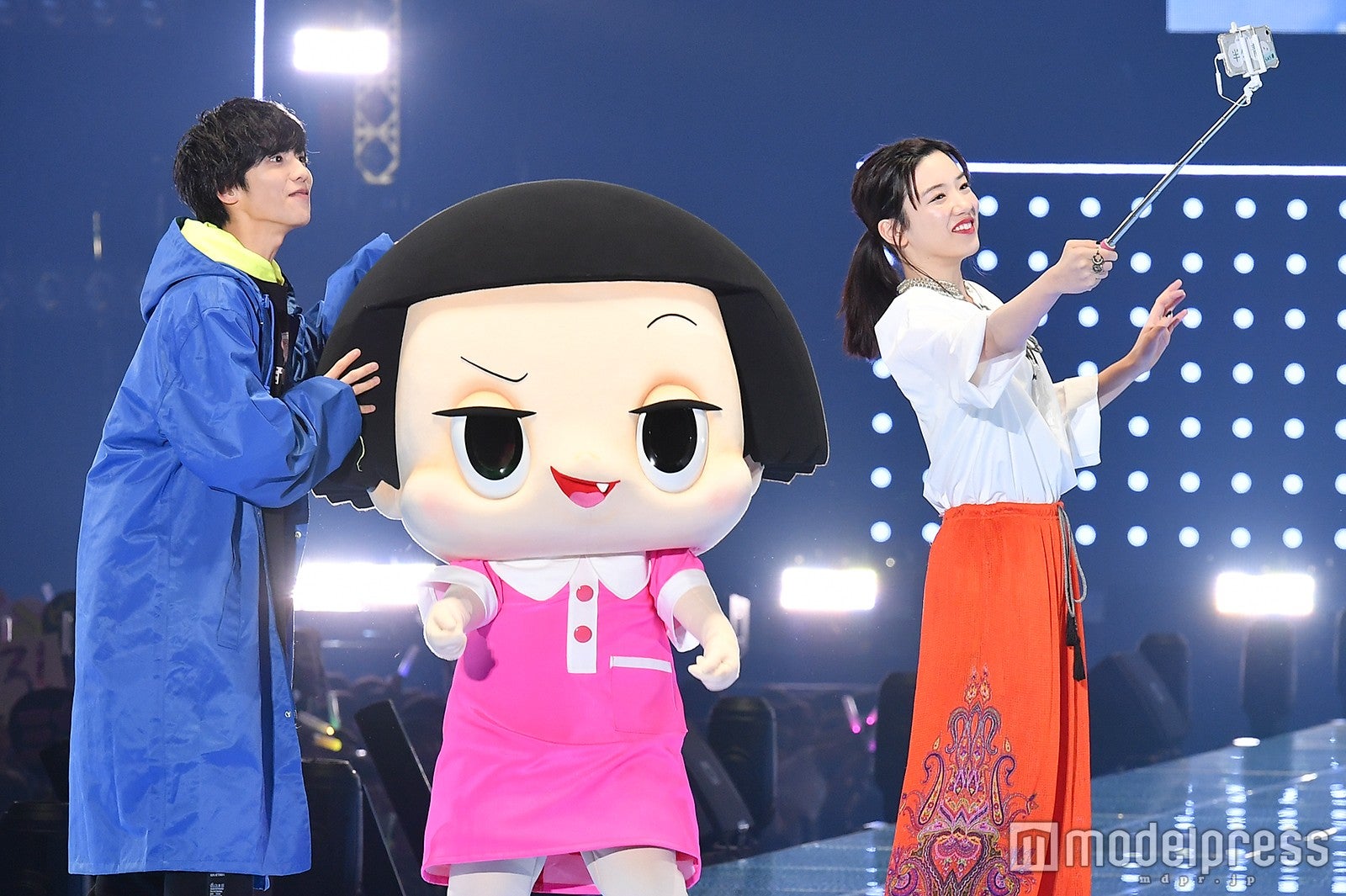 志尊淳 、チコちゃん、永野芽郁 （C）モデルプレス