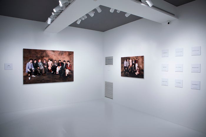 「Snow Man 1st POP-UP」内観(提供写真)