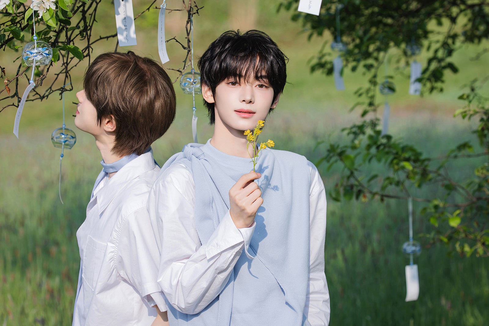 KYUNGMIN、HANJIN／モデルプレス独占カット（P）＆（C）PLEDIS Entertainment