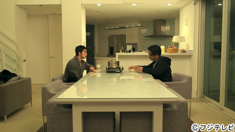 菅谷哲也、島一平／「テラスハウス」2月24日放送回より