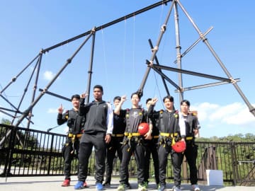 日本ハムドラフト2位のエドポロ ジャングリアでまさかのハプニング「筋トレを頑張ってきたのが…」