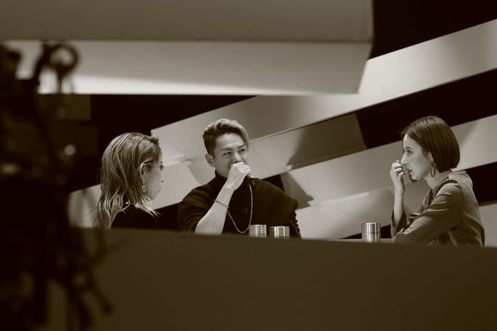 加藤ミリヤ、今市隆二、ベッキー/音楽番組「LOVE or NOT♪」より(提供画像)