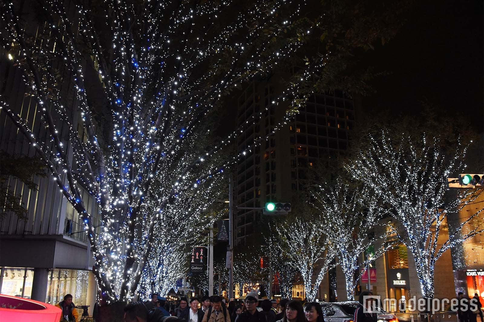 六本木ヒルズのイルミネーション （C）モデルプレス