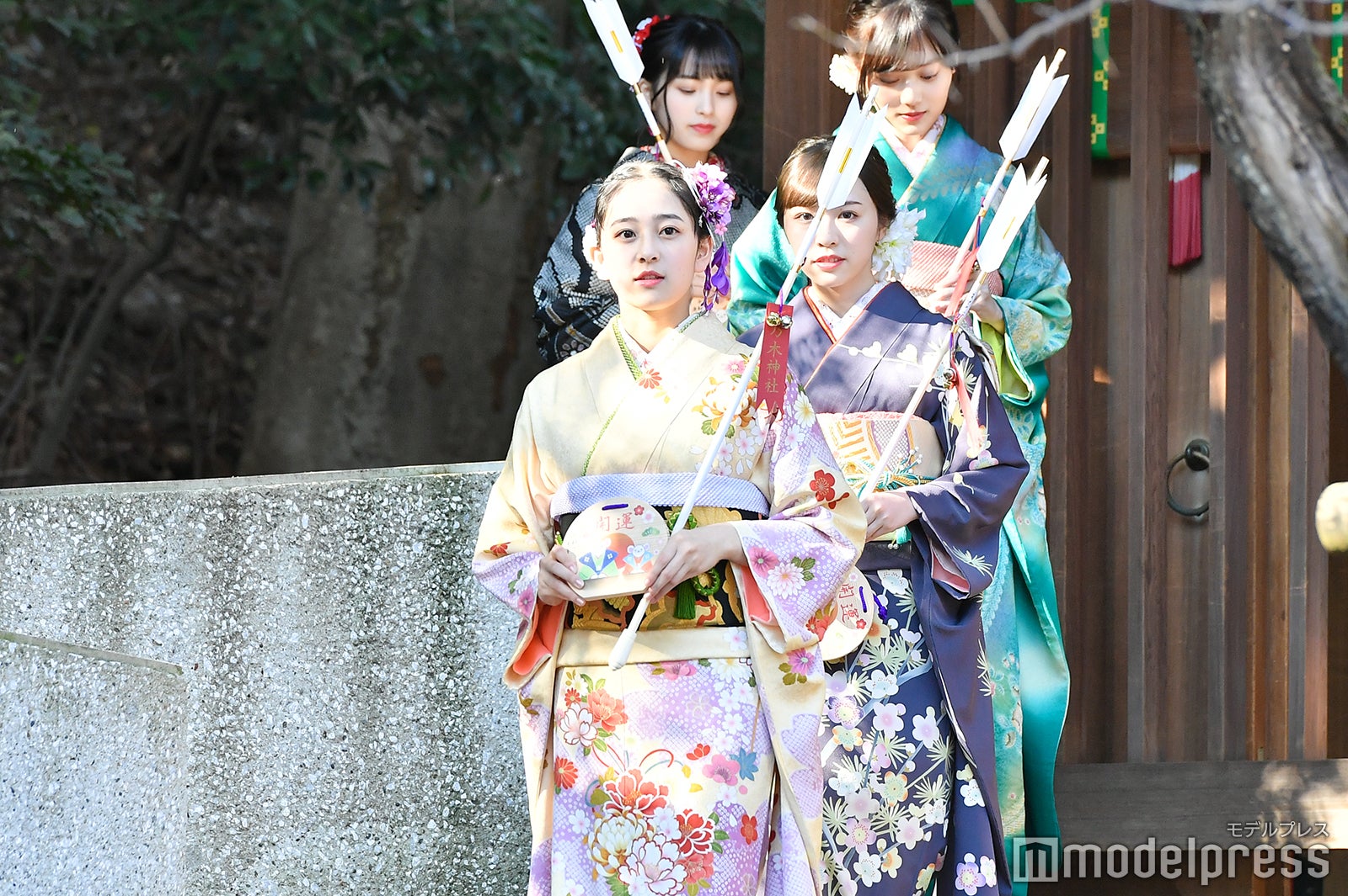 向井葉月、渡辺みり愛、山下美月、大園桃子（C）モデルプレス