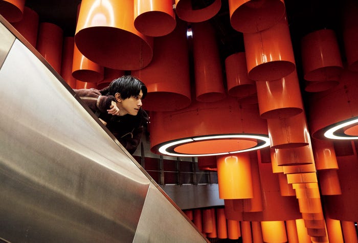 吉沢亮写真集『Departure』より、本人お気に入りカット(提供写真)