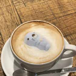 ぼのぼのぷかぷかラテ※各日数量限定/画像提供:TOWER RECORDS CAFE