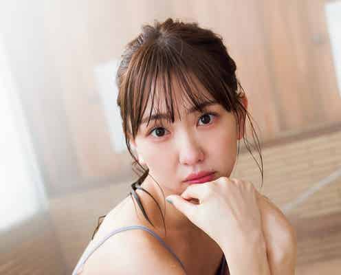 SKE48熊崎晴香、“透け感”水着にドキッ 1st写真集先行カット解禁